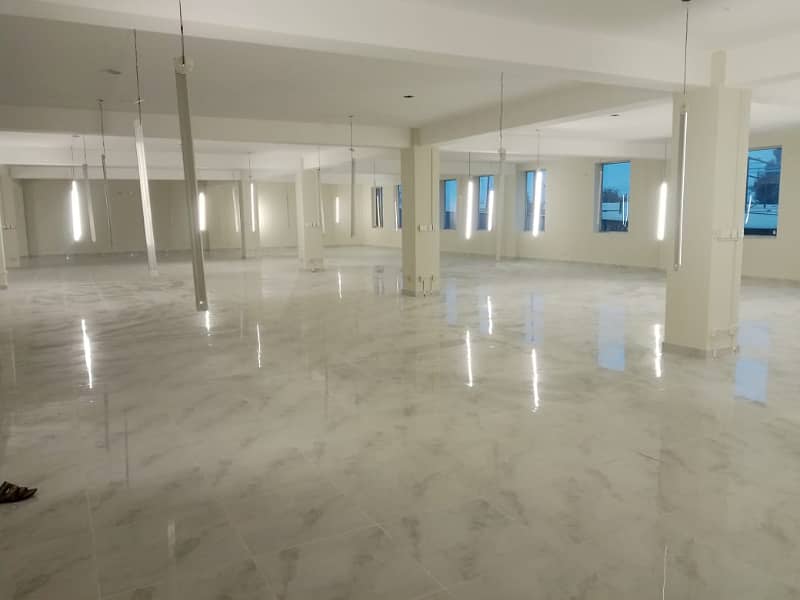 Margalla Realtors Presenting 6,300 Sqft Office space available for Rent in I-9 7