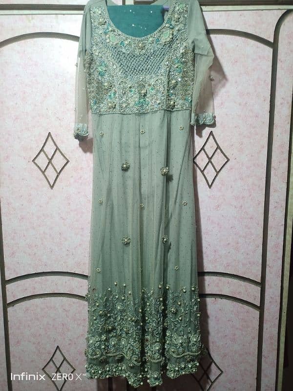 Beautiful maxi with dubatta for sale 1
