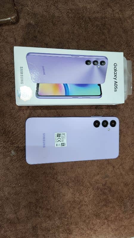Samsung Galaxy A05s 5 Month Warranty with complete box 0