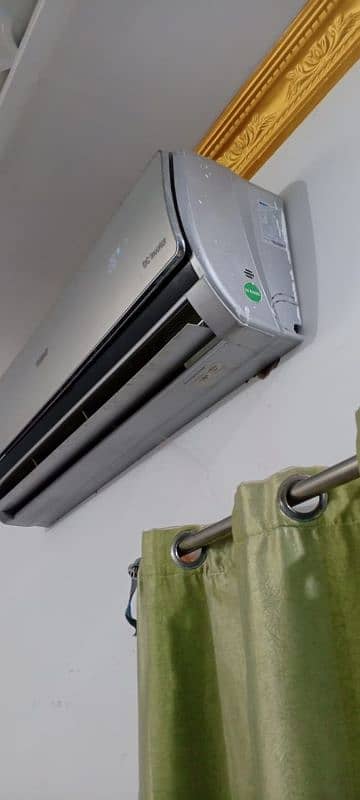 1.5 A. C heat and cool  100% ok orignal gas R410. no repair . 7
