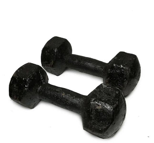 Iron dumbbell pair 10kg 1