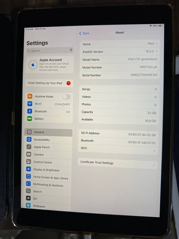 apple ipad 7th generation 5