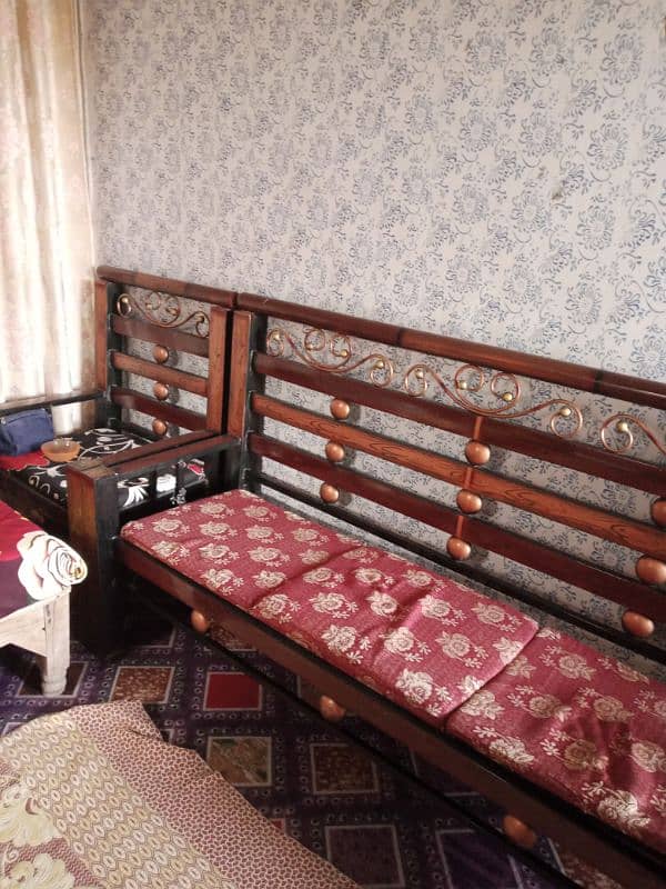 iron sofa set 5 seater decent style 5