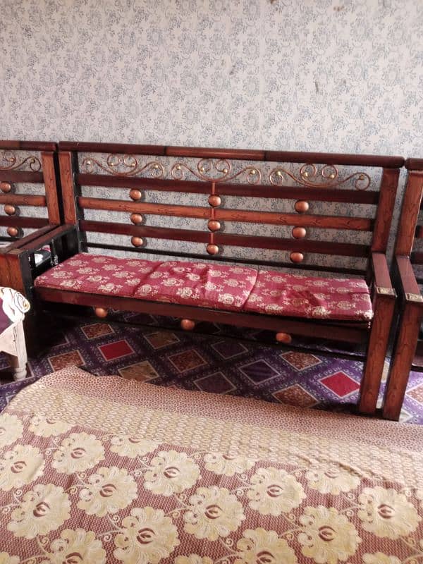 iron sofa set 5 seater decent style 6