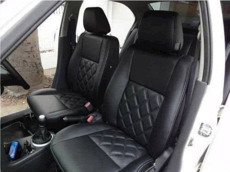 Custom Made Hand Stiche / Seat Poshish /Leather rexin Made Seat Covers 15