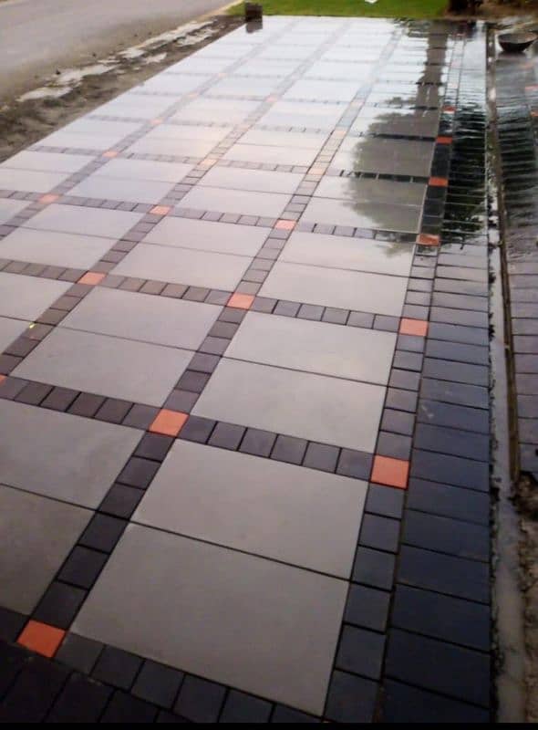 paver, interlock pavers, chemical Tuff tiles, sold block, curb stone 6