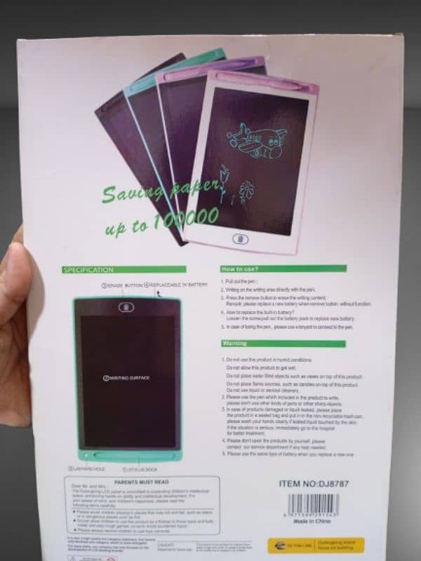 Lcd writing tablet 1