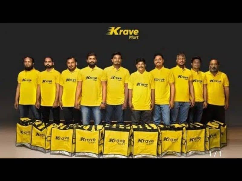 kravemart ma delivery riders ki zaroorat hai. . . aj hee join karain 0