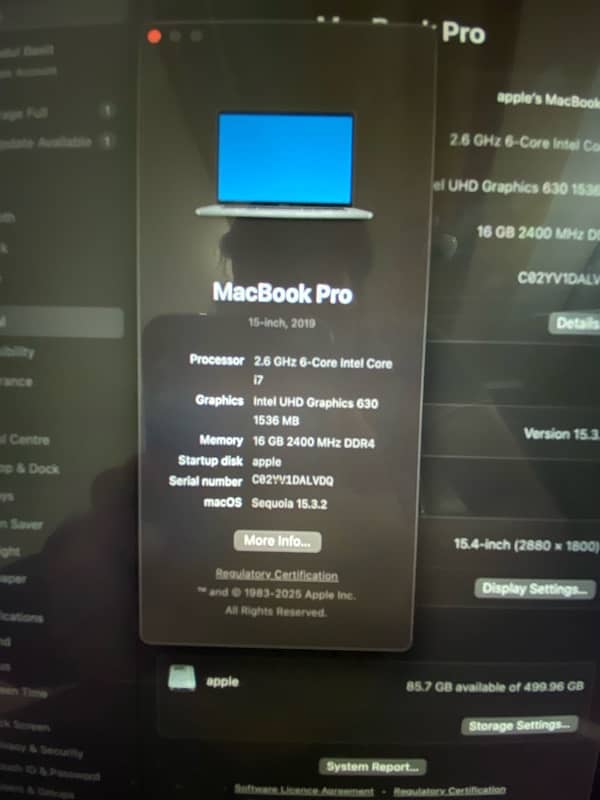 Apple MacBook Pro 13" (2019) – Intel Core i7, 16GB RAM, 512GB SSD 5