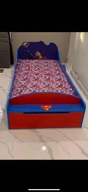 superman single bed 0