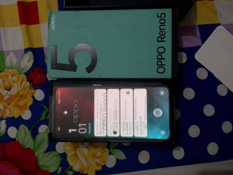 Every thing is Orignal like a new Reno 5 silver 0