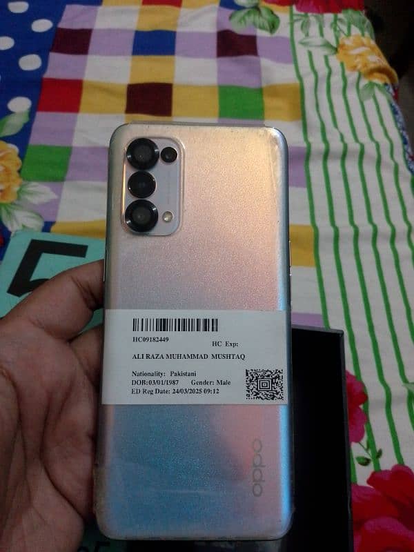 Every thing is Orignal like a new Reno 5 silver 2