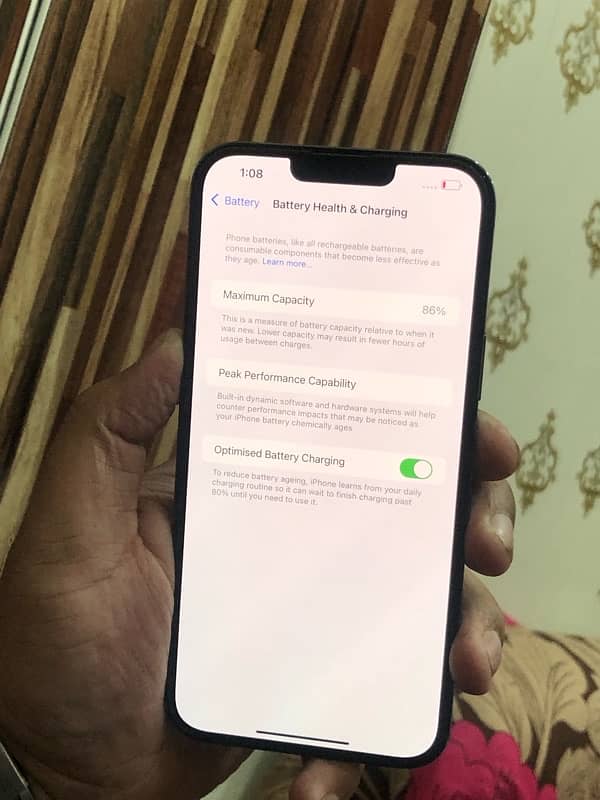 I phone 13 pro max JV 128GB non PTA 8