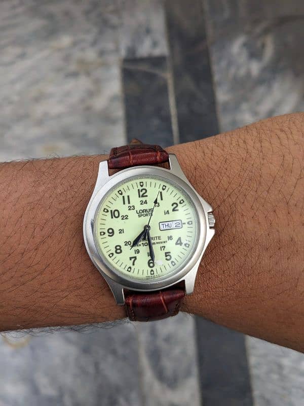lorus watch 1