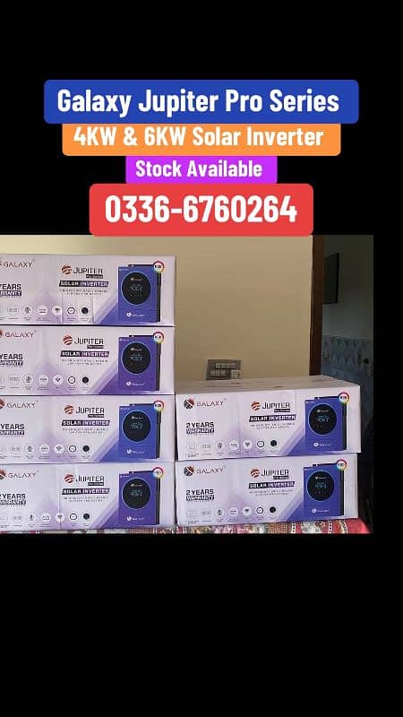 Galaxy Jupiter Pro PV 50004KW Dual Output Solar Inverter 0