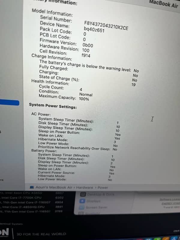 Apple macbook air M3 open box 1