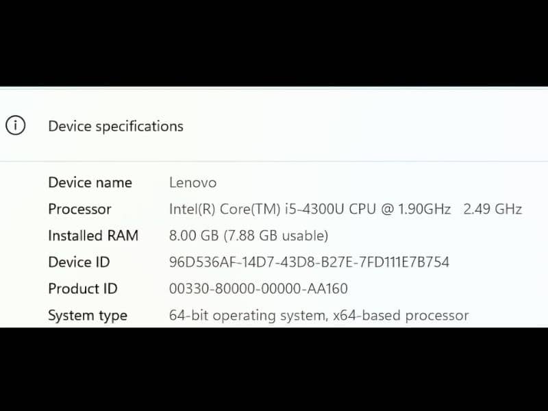 Lenovo T440 I5 4th Gen Laptop 5