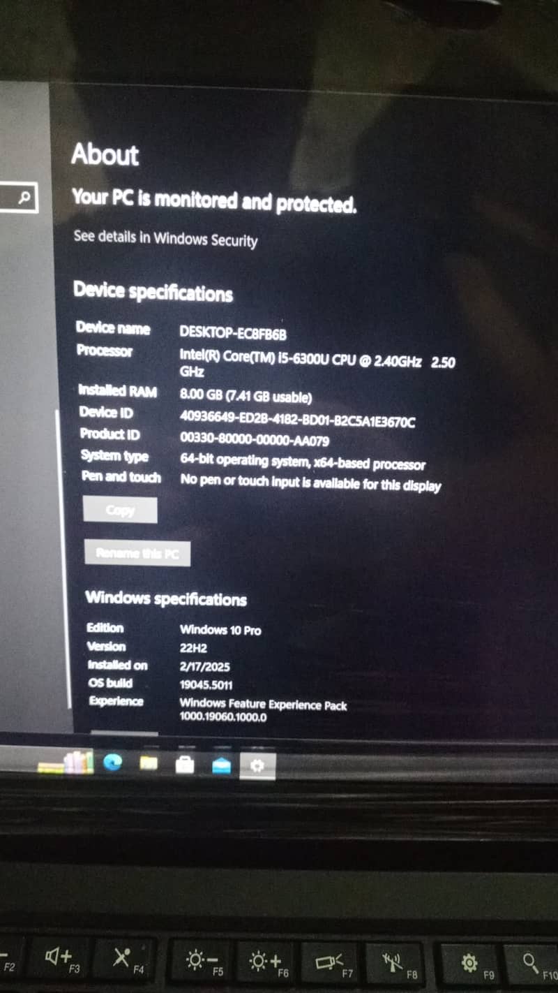 Lenovo core i5 6th generation 3