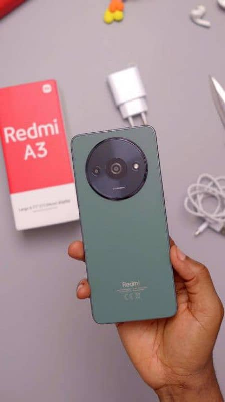 REDMI A3 4/64 BOX PACK ONE YEAR WARRANTY OFFICIAL PTA APPROVED 4