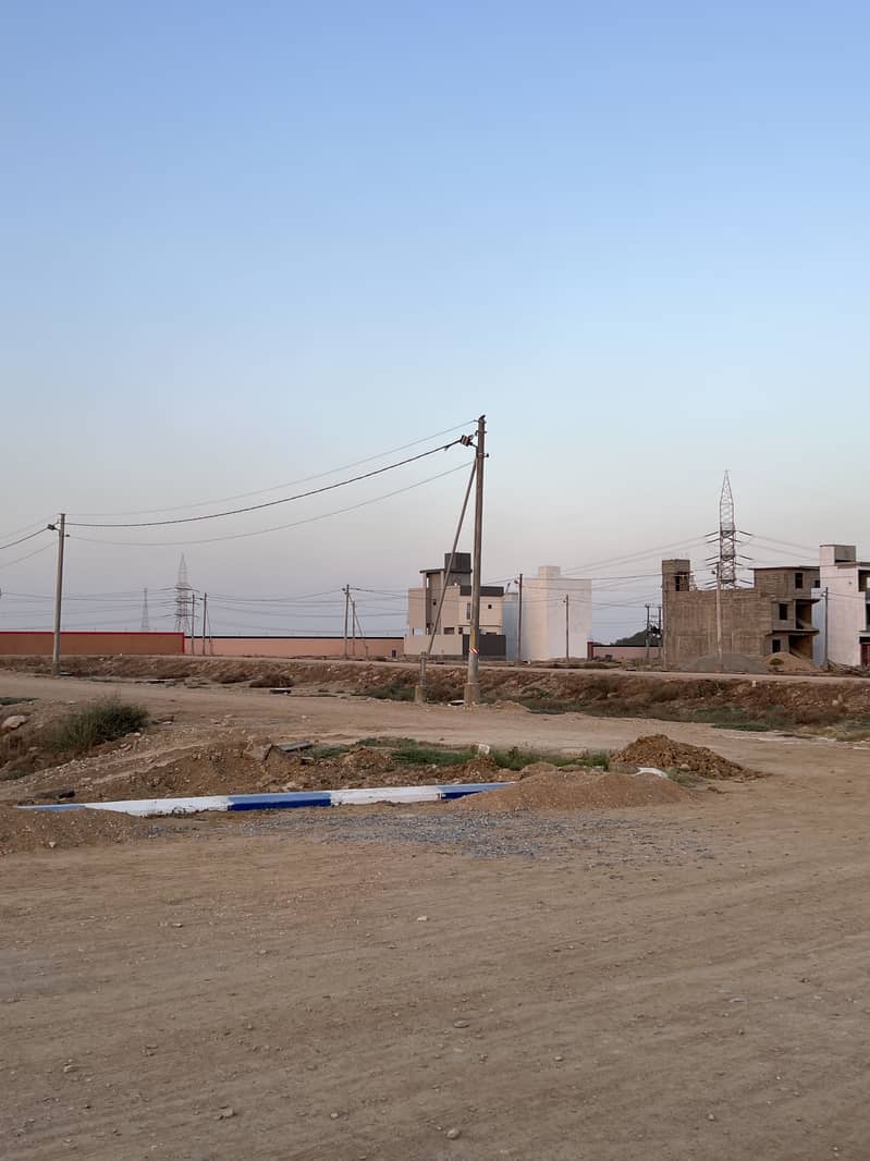 120 SQ YARDS EASTOPEN PLOT FOR SALE IN ANDALEEB CO OPERATIVE HOUSING SOCIETY SCHEME 33 1