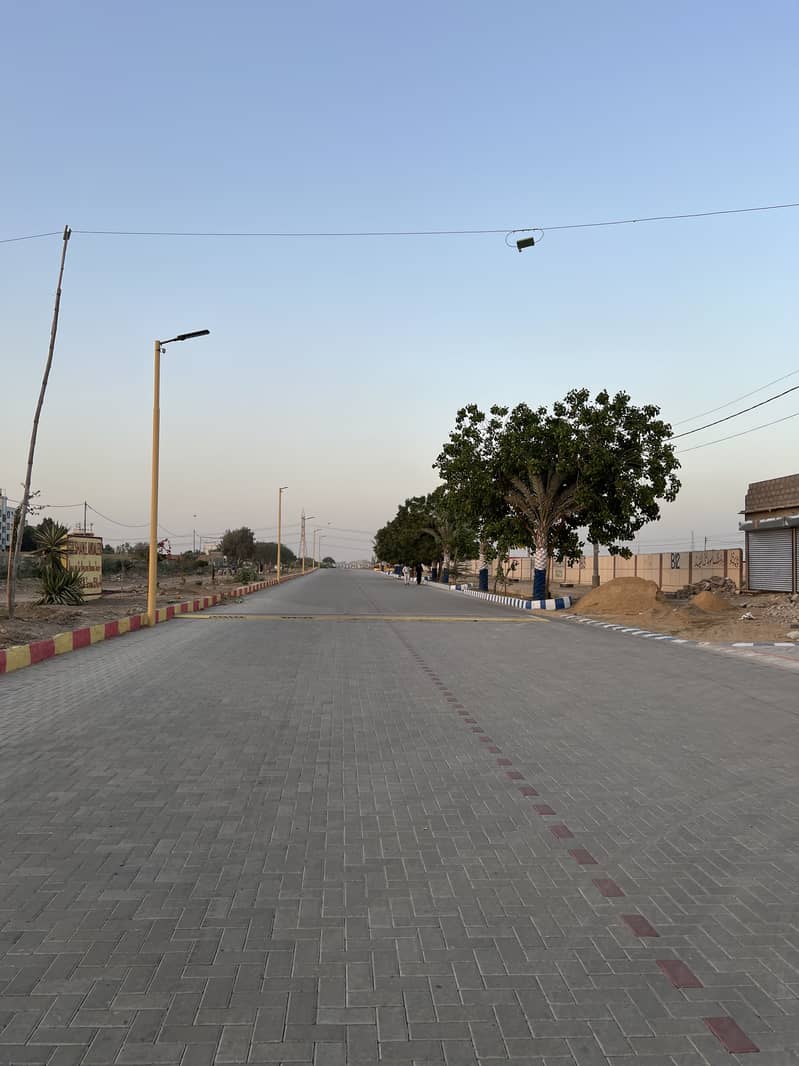 120 SQ YARDS EASTOPEN PLOT FOR SALE IN ANDALEEB CO OPERATIVE HOUSING SOCIETY SCHEME 33 3