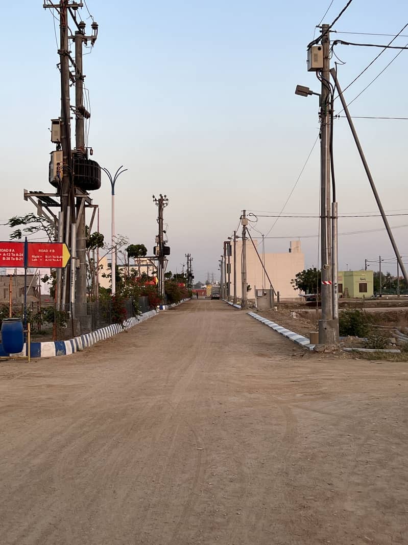 120 SQ YARDS EASTOPEN PLOT FOR SALE IN ANDALEEB CO OPERATIVE HOUSING SOCIETY SCHEME 33 5