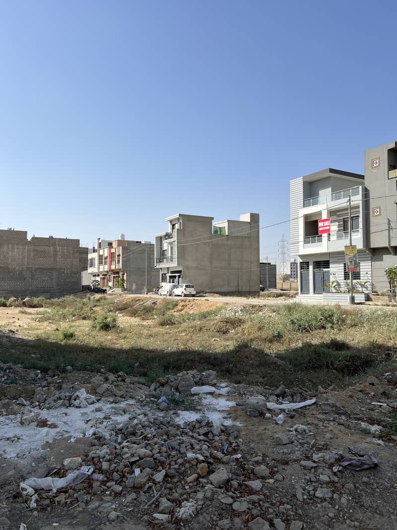 120 SQ YARD EASTOPEN PLOT FOR SALE IN PUNJABI SAUDAGARAN PS CITY 2 SECTOR 31 SCHEME 33 KARACHI 1