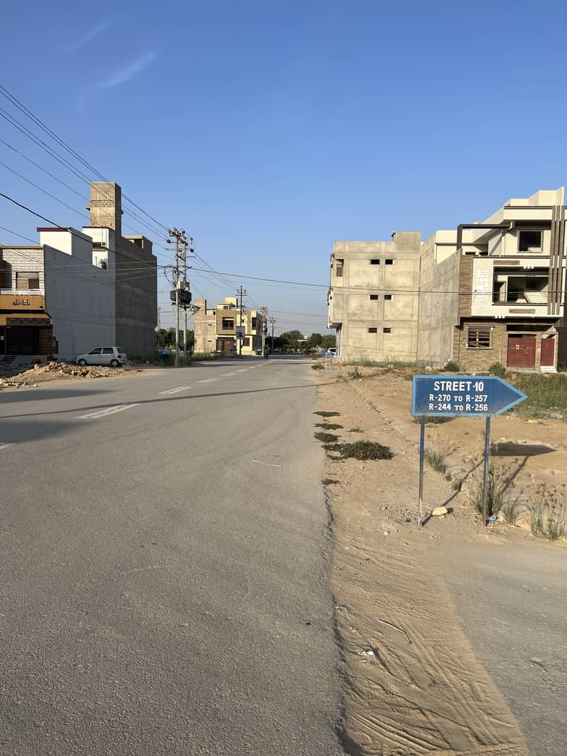 120 sq yard plot for sale in punjabi Saudagaran ps city 1 sector 32 scheme 33 karachi 0