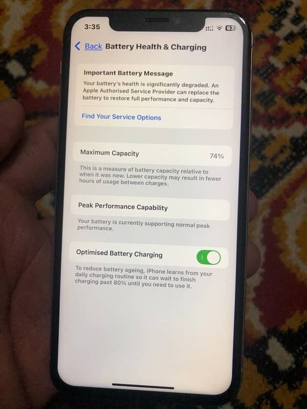 iPhone XS 64 gb non PTA 7