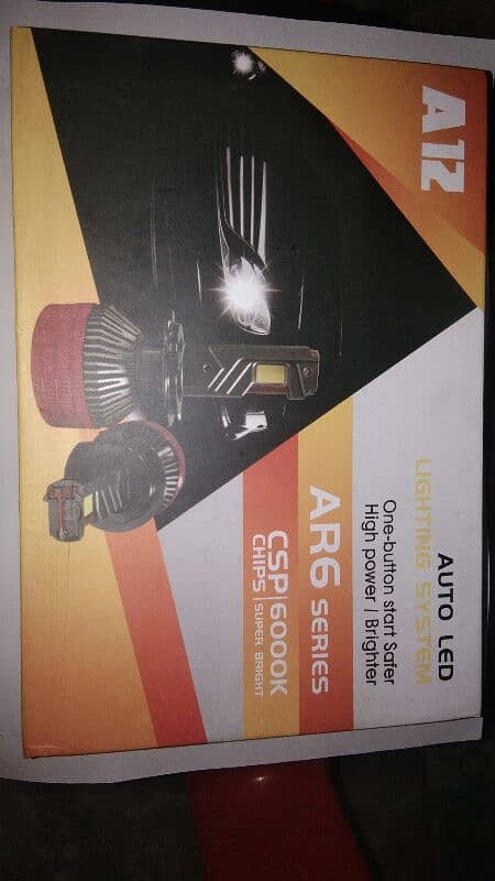 AR 6 HIGH POWER LED LIGHT OF CARS FOR SELL 0