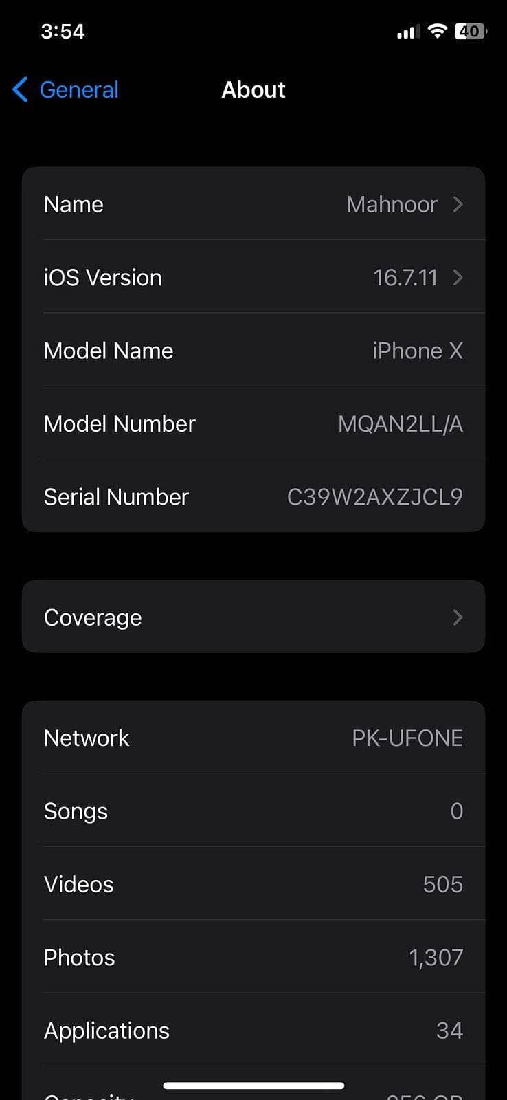 Iphone X 5