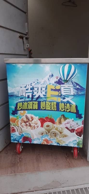 Chocolate fountain Cone maker Tawa Ice cream pizza cone machine coffee 10