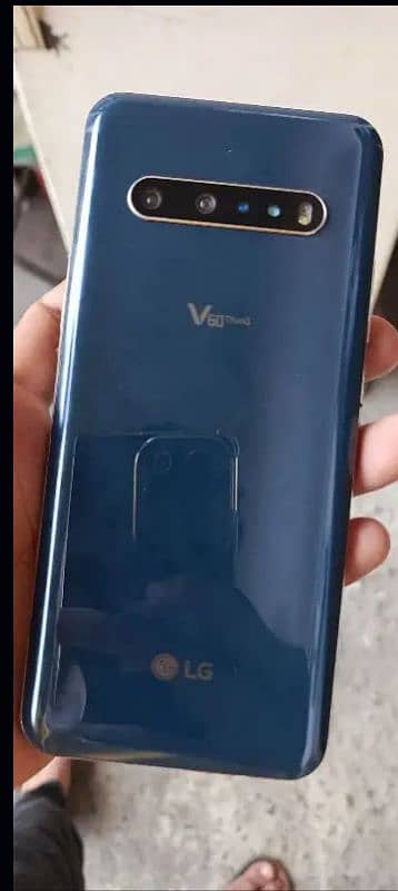 LG v60thinq 8ram. 128room exchange possible iphone ka sat 0