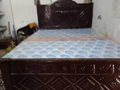 Double bed pure wooden Condition 10/10 ha