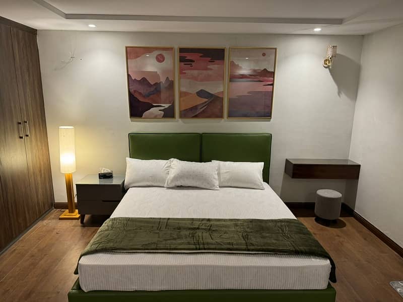 Master 1 Bed Room Available For Sale With Farm Housing Facing + Margalla Facing At Main Road Of Gulberg Green Islamabad 0