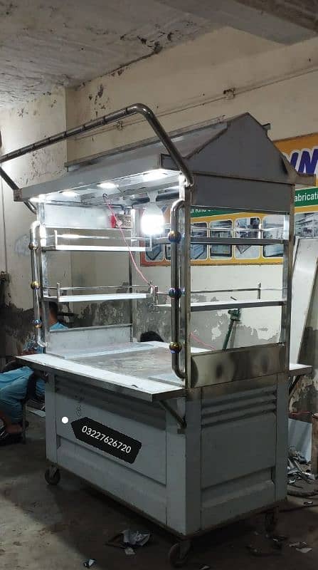Burger shawarma counter 1