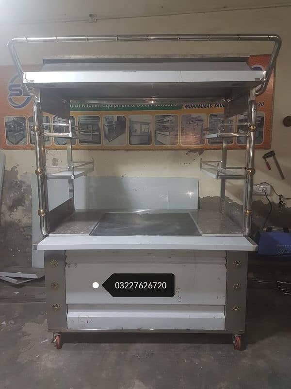 Burger shawarma counter 2