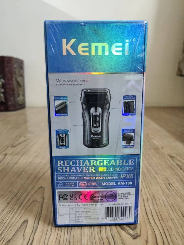 Electric Trimmer Shaver/ Rechargeable Trimmer Shaver/Kemei/VGR 8