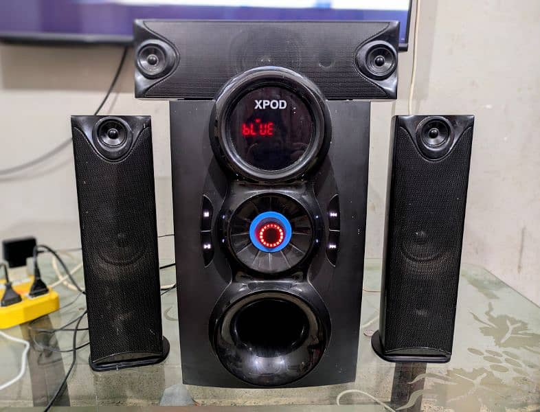 Xpod 3.1 bluetooth speakers with subwoofer 0