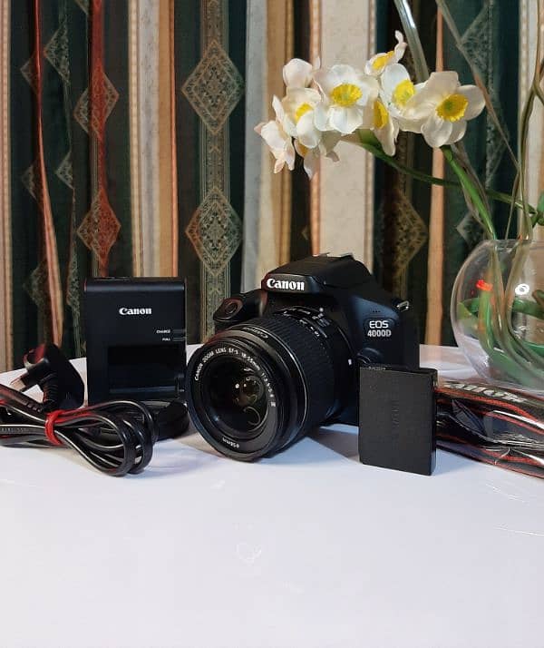 Canon Eos 4000D Dslr Camera | Brand New Condition 4