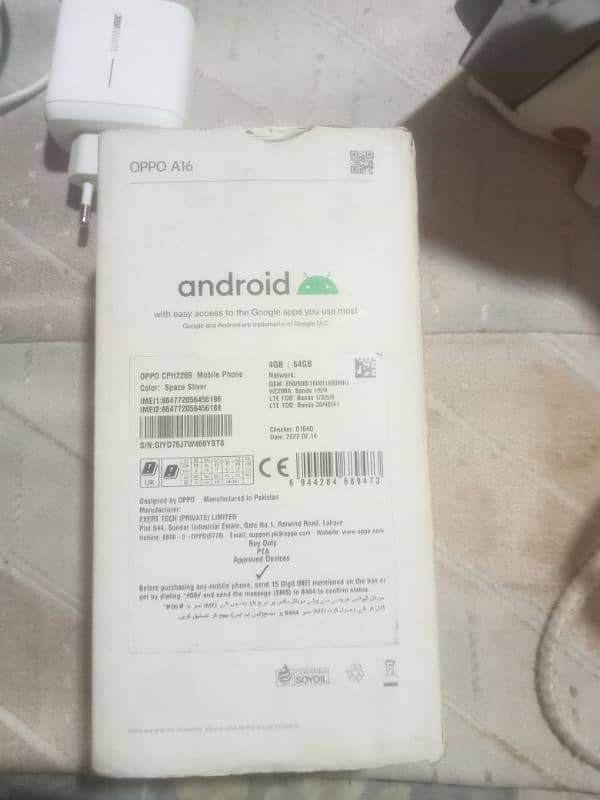 oppo A16 4 64 Exchange and for sale 8