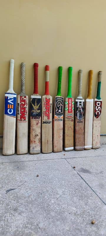 pure English willow top grade used bats available in low prices 9