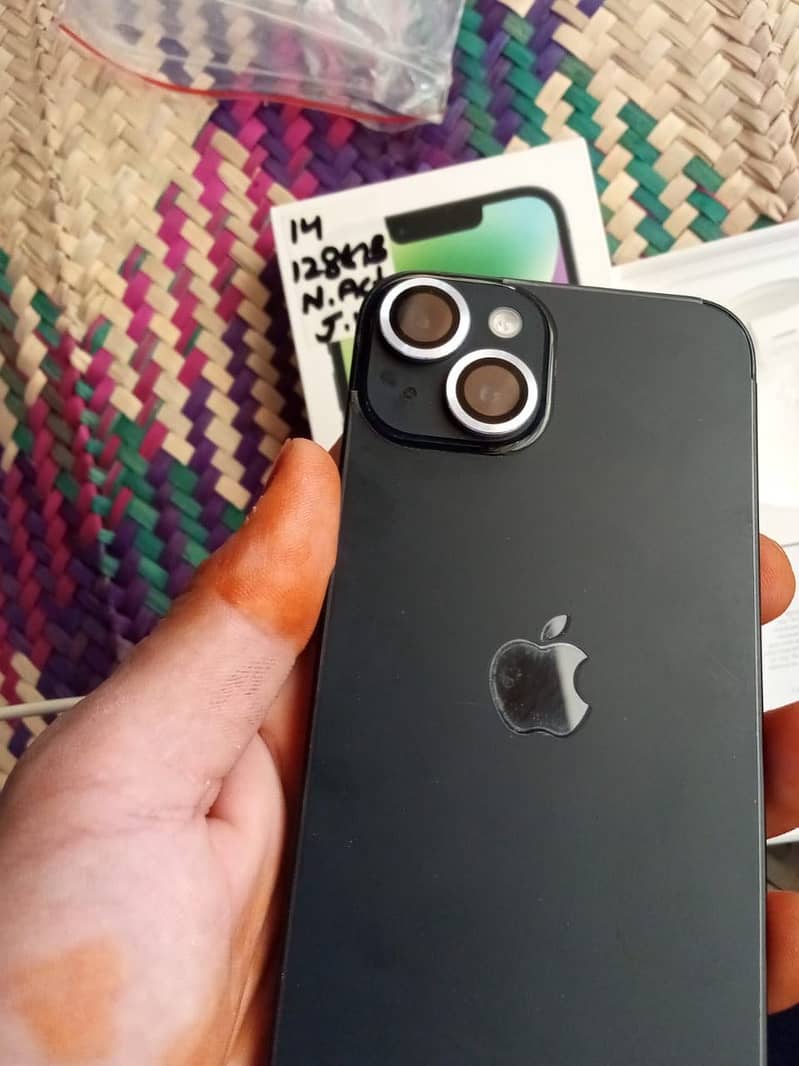 Iphone 14jv128gb88:/:10/10 full brand new condition  2