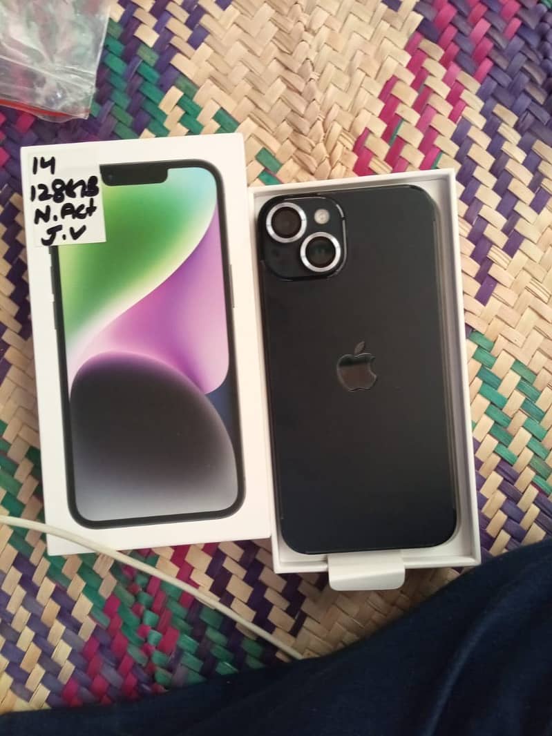 Iphone 14jv128gb88:/:10/10 full brand new condition  3