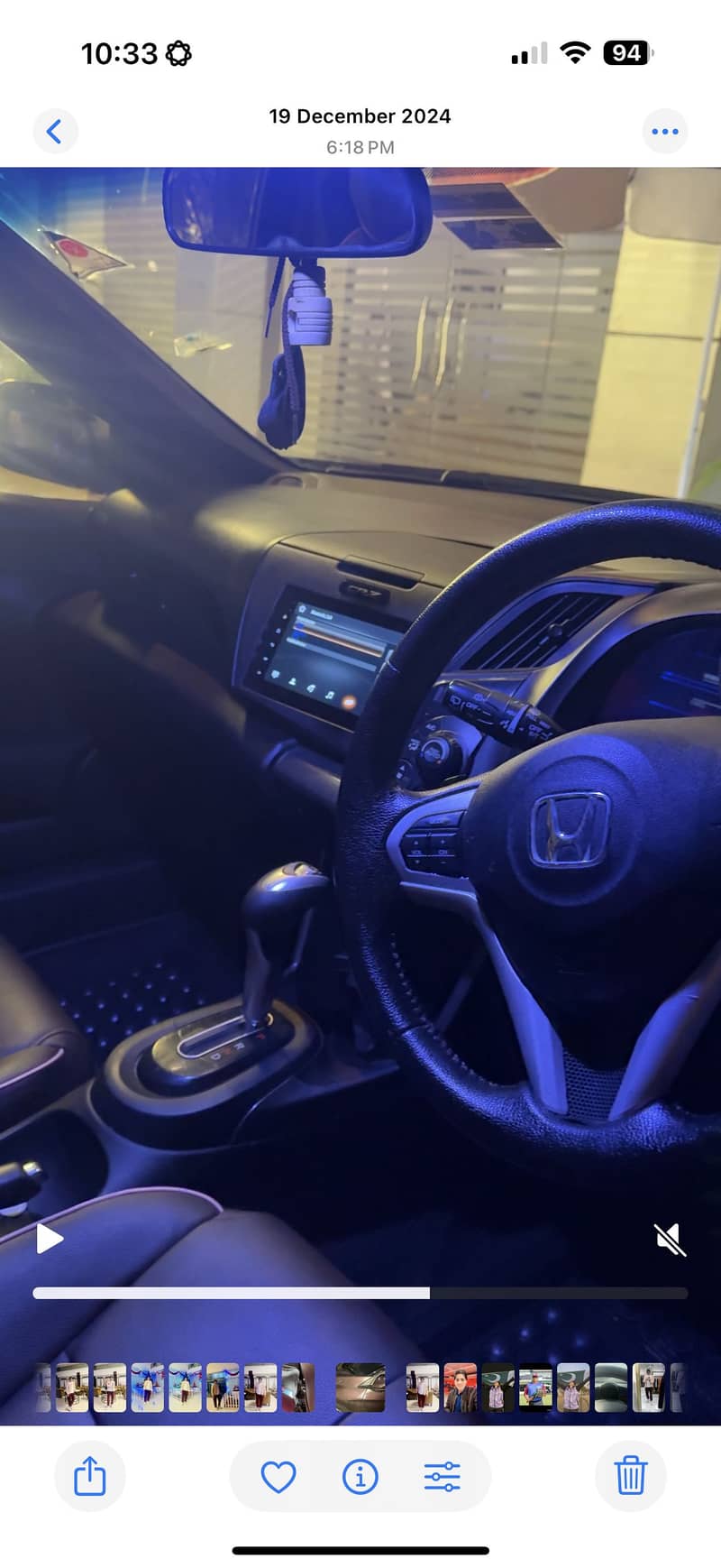 Honda CRZ 2012 model 2015 number 11