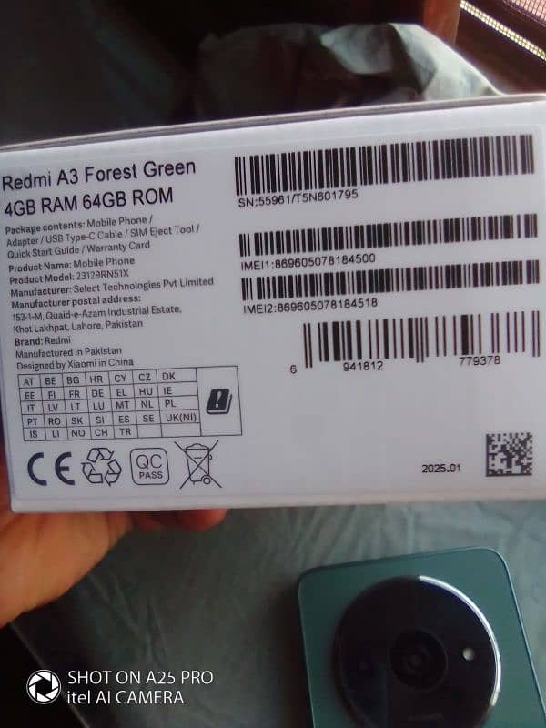 Redmi A3براۓ فروخت ھے 4