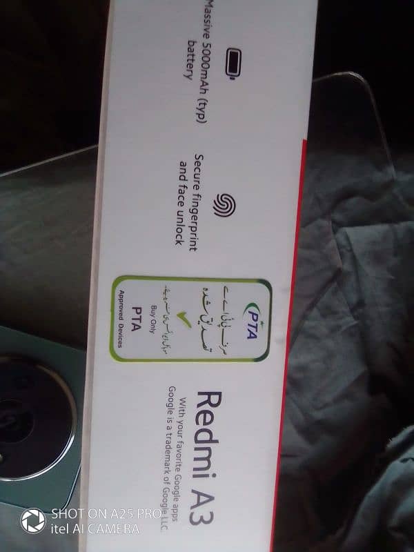 Redmi A3براۓ فروخت ھے 5