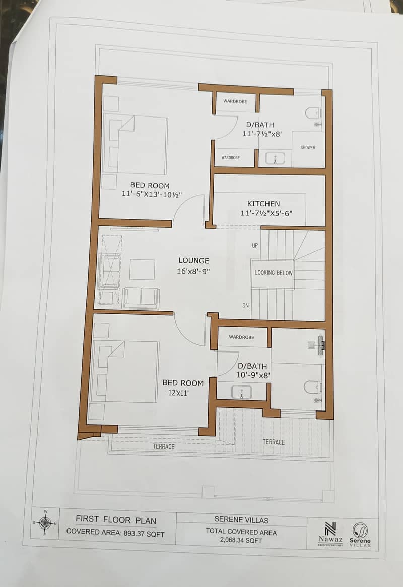 5 Marla Spacious House Available In Serene Villas For sale 1