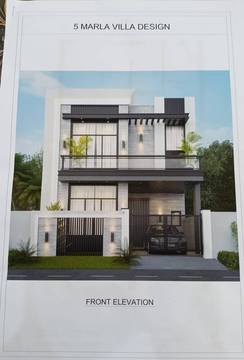 5 Marla Spacious House Available In Serene Villas For sale 3