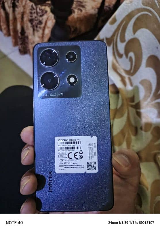 infinix Note 30 for sale in Lahore at reasonable price 0